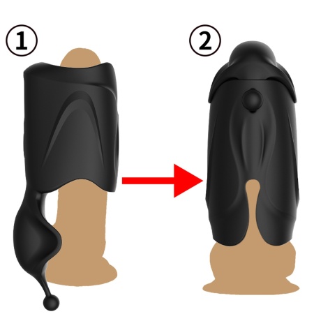 Masturbator męski JAMYJOB - podwójny silnik, 7 prędkości, 3 tryby, kompaktowa ergonomiczna obudowa - 17