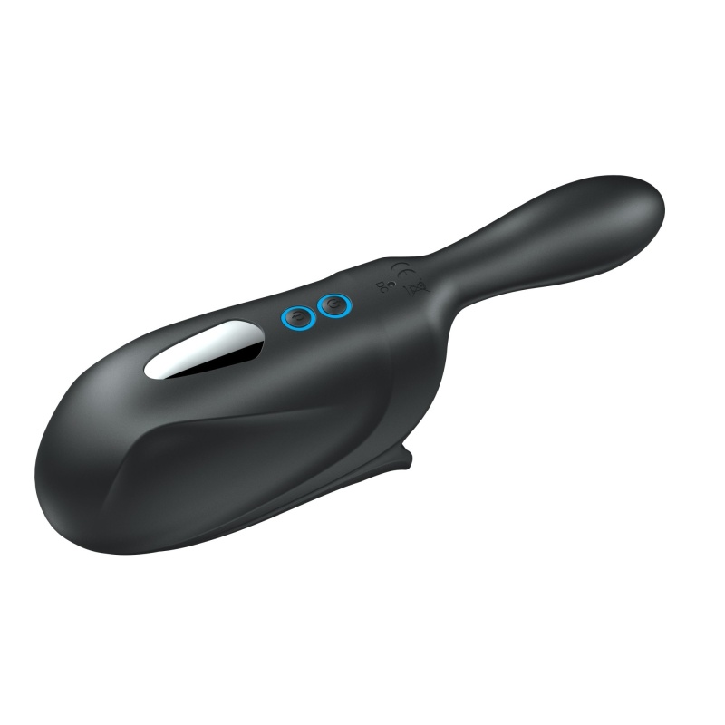 Masturbator dla mężczyzn Adjustable - regulowana intensywność wibracji i stymulacja żołędzi - 1