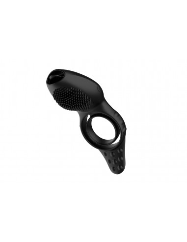 Remote Powerful Tognue Simulate Cock Ring - Pierścienie erekcyjne wibrujące - 16