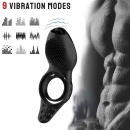 Remote Powerful Tognue Simulate Cock Ring - 20