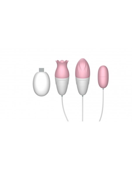 3 IN 1 Love eggs suits - Wibratory Jajeczka - 4