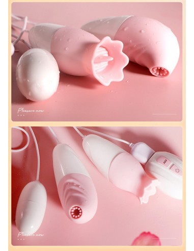 3 IN 1 Love eggs suits - Wibratory Jajeczka - 23