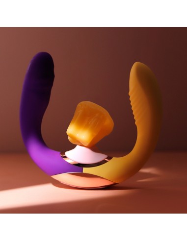 3 in 1 finger wiggle , vibration suction vibrator - WIBRATORY DLA PAR - 12