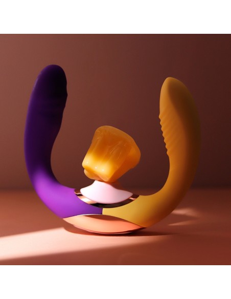 3 in 1 finger wiggle , vibration suction vibrator - WIBRATORY DLA PAR - 12