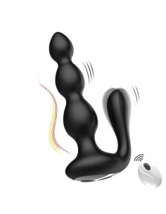 Remotesilicone Analbeads - Kulki i korki analne wibrujące - 1 2