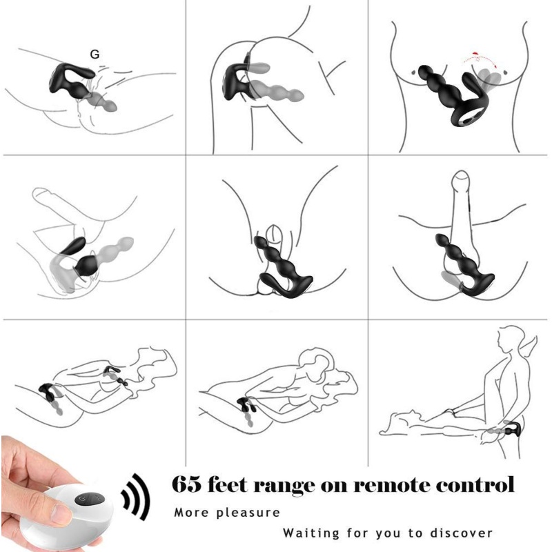 RemoteSilikonowy Analbeads - 13