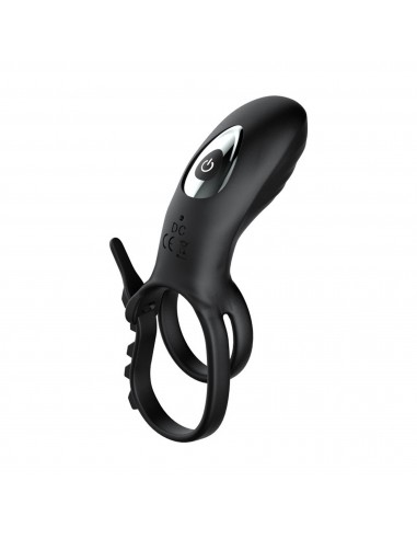 Adjustabledouble Cockring Withremote - Pierścienie erekcyjne wibrujące - 2