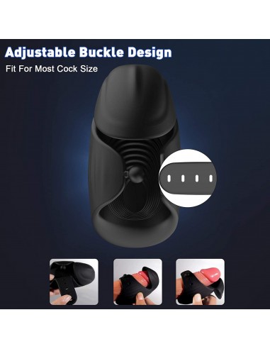 Adjustablewearablepenisvibrator - Pierścienie erekcyjne wibrujące - 18