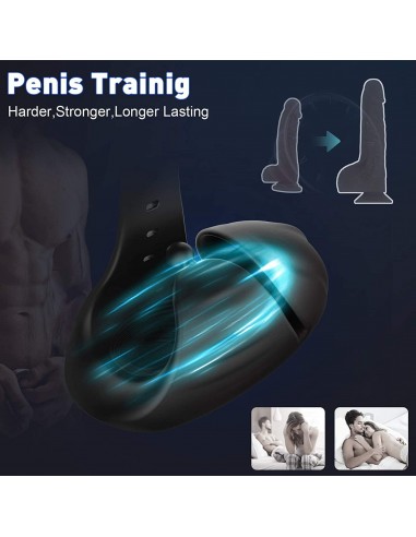 Adjustablewearablepenisvibrator - Pierścienie erekcyjne wibrujące - 21