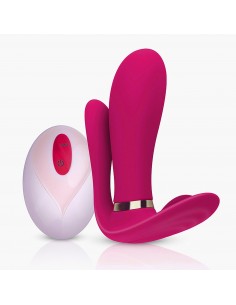 Remote wearable vibrator RED - Wibratory Punktu G - 1 2