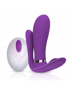 Remote wearable vibrator PURPLE - Wibratory Punktu G - 1