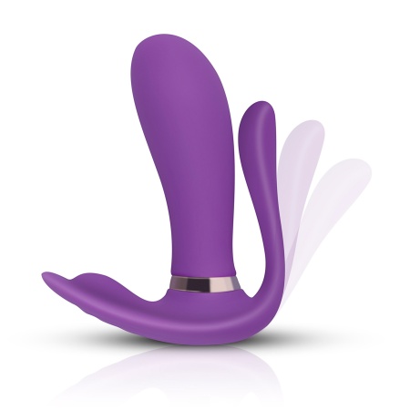 Remote Wearable Wibrator Fioletowy - 2