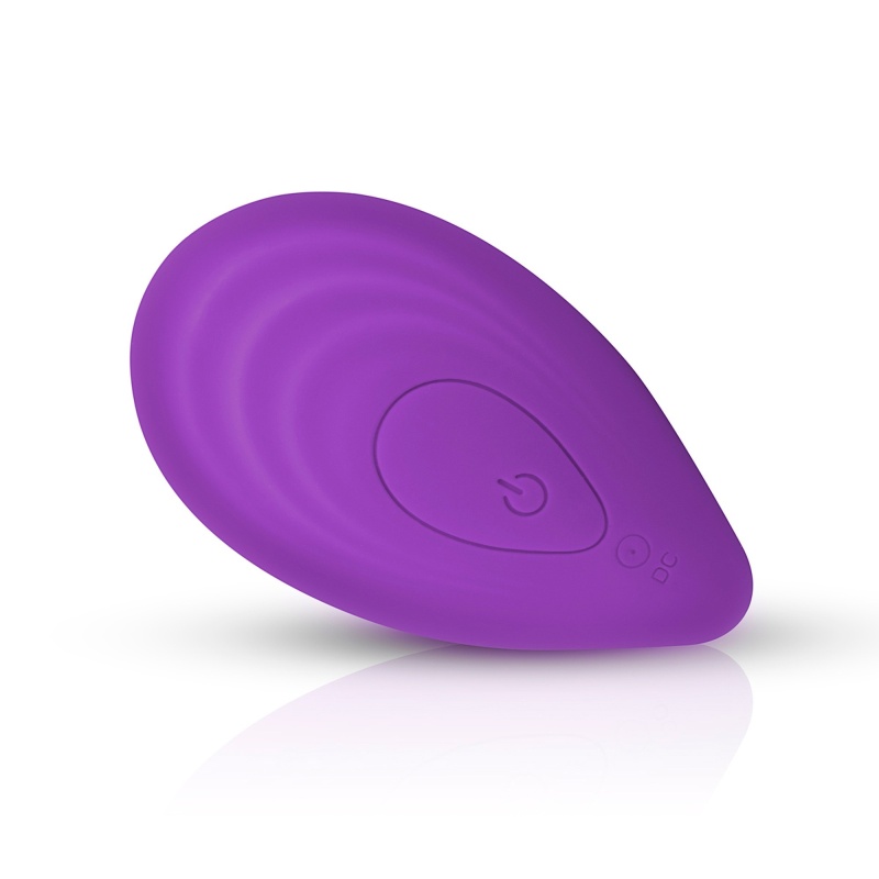Wibrator zdalnie sterowany PURPLE - wearable butterfly z pilotem o zasięgu 10 m i podgrzewaniem 40°C - 4