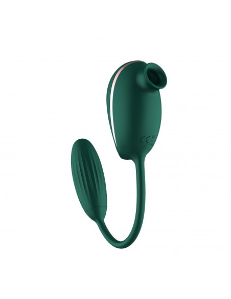 High End Suction Love Egg GREEN - Wibratory Bezdotykowe - 9