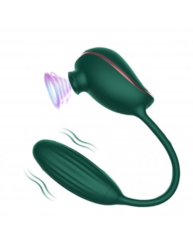 High End Suction Love Egg GREEN - Wibratory Bezdotykowe - 10