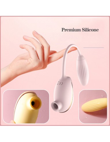 High End Suction Love Egg WHITE - Wibratory Bezdotykowe - 8