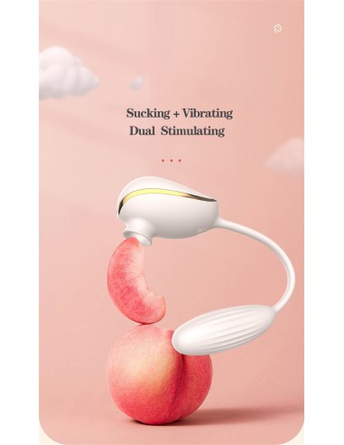 High End Suction Love Egg WHITE - Wibratory Bezdotykowe - 11