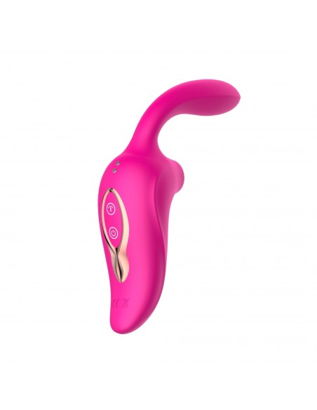 3 in 1 Sucking Vibe RED - Wibratory Bezdotykowe - 1