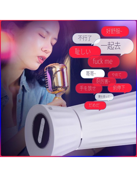 Interactive Voice 9 Vibration Speeds 9 Sucking Speeds Automatic - Masturbatory i Sztuczne pochwy - 9