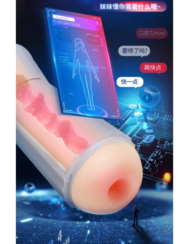 Interactive Voice 9 Vibration Speeds 9 Sucking Speeds Automatic - Masturbatory i Sztuczne pochwy - 14