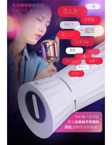 Interactive Voice 9 Vibration Speeds 9 Sucking Speeds Automatic - Masturbatory i Sztuczne pochwy - 15