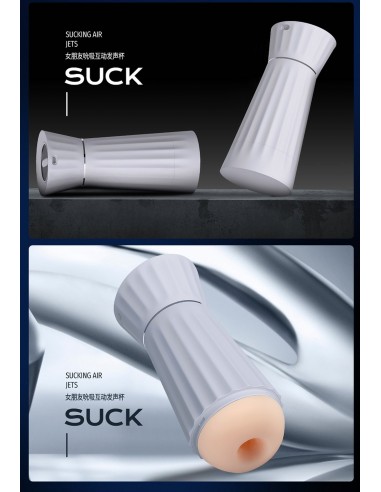 Interactive Voice 9 Vibration Speeds 9 Sucking Speeds Automatic - Masturbatory i Sztuczne pochwy - 21