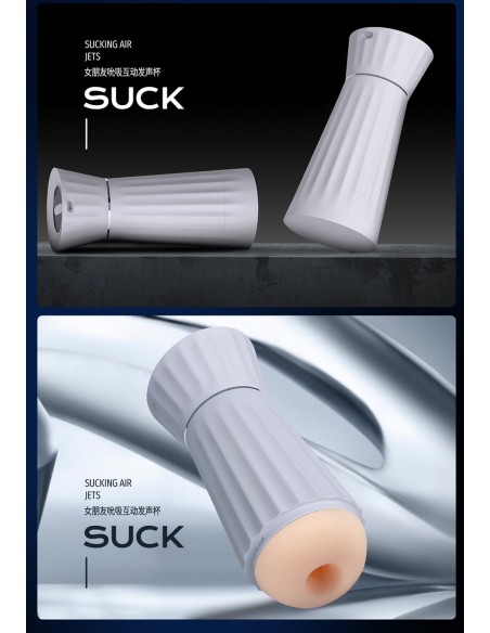 Interactive Voice 9 Vibration Speeds 9 Sucking Speeds Automatic - Masturbatory i Sztuczne pochwy - 21