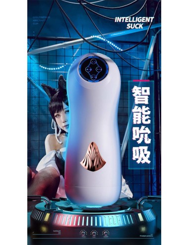 Interactive Voice 9 Vibration Speeds 9 Sucking Speeds Automatic Sucking - Masturbatory i Sztuczne pochwy - 12