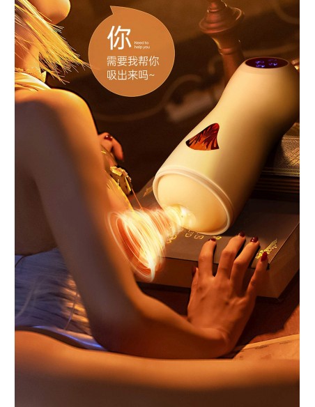 Interactive Voice 9 Vibration Speeds 9 Sucking Speeds Automatic Sucking - Masturbatory i Sztuczne pochwy - 13