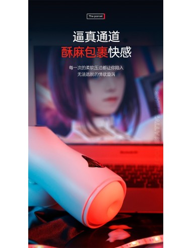 Interactive Voice 9 Vibration Speeds 9 Sucking Speeds Automatic Sucking - Masturbatory i Sztuczne pochwy - 14