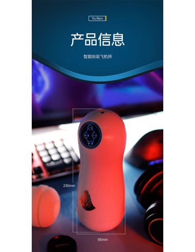 Interactive Voice 9 Vibration Speeds 9 Sucking Speeds Automatic Sucking - Masturbatory i Sztuczne pochwy - 21