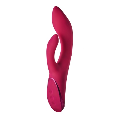 Wibrator duo Julia - 3 silniki i oscylacja, 21,6 cm - 1