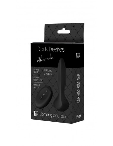 Dark Desires Alexandra - Kulki i korki analne wibrujące - 5