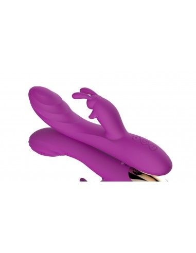 Rabbit Dual Vibrator Purple - Wibratory Króliczki - 4