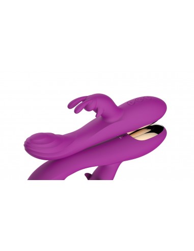 Rabbit Dual Vibrator Purple - Wibratory Króliczki - 5