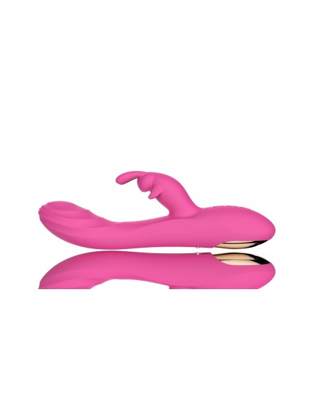 Rabbit Dual Vibrator Pink - Wibratory Króliczki - 3