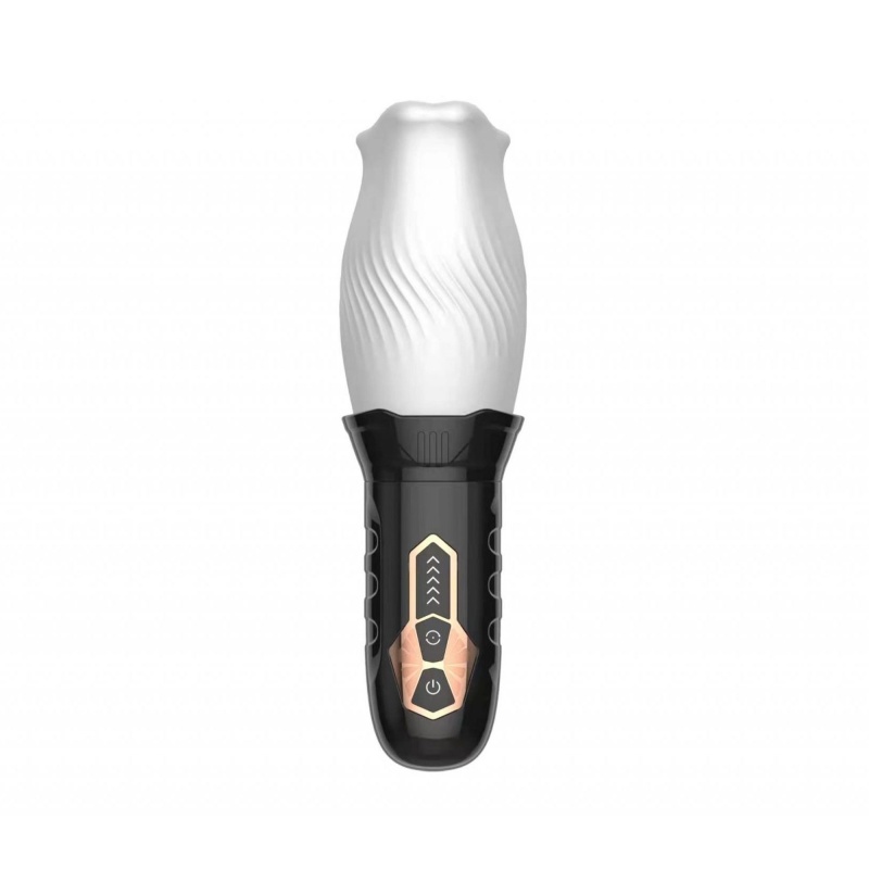 Masturbator rotacyjny z wibracjami Upgrade 2.0 - rotacja dwukierunkowa, 4 tryby obrotów i 10 trybów wibracji - 1