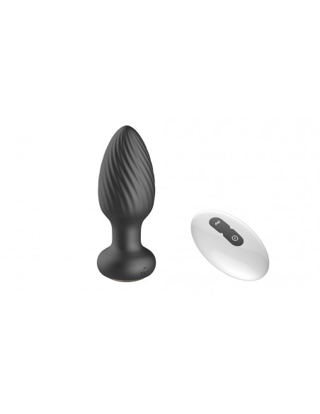 Retating Remote Anal Plug - Kulki i korki analne wibrujące - 6