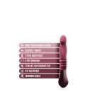 Trixie - zakrzywiony stymulator z napędem posuwistym, skok 3,1 cm, długość całkowita 25,4 cm - 2