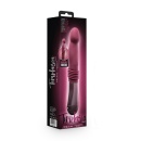 Trixie - zakrzywiony stymulator z napędem posuwistym, skok 3,1 cm, długość całkowita 25,4 cm - 3