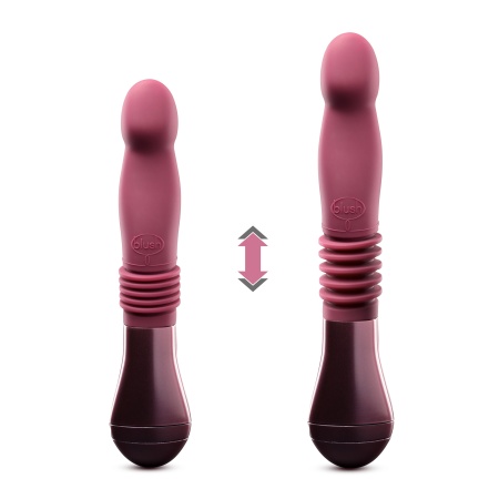 Trixie - zakrzywiony stymulator z napędem posuwistym, skok 3,1 cm, długość całkowita 25,4 cm - 4