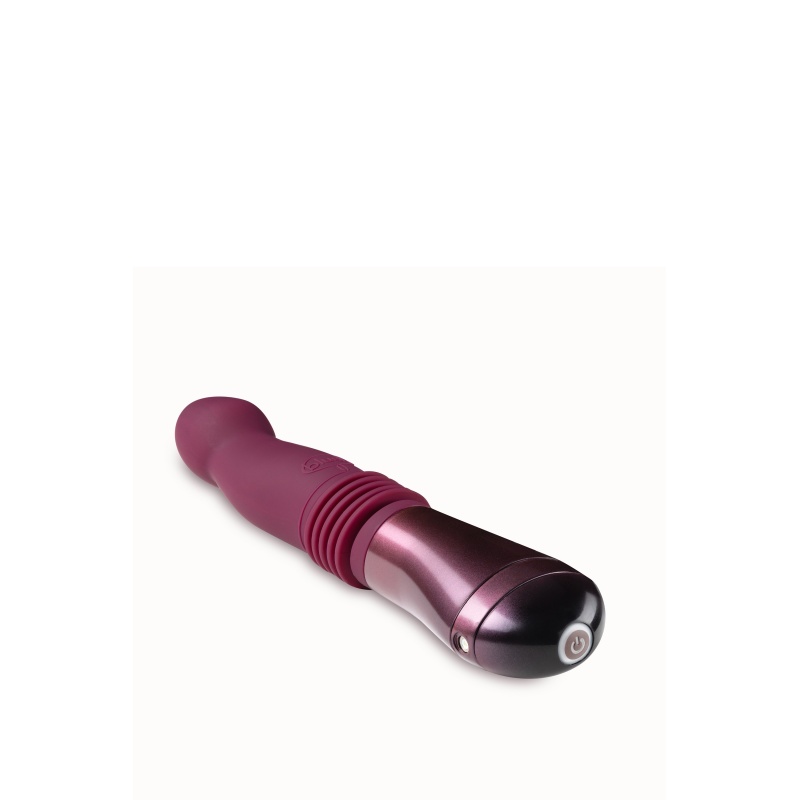 Trixie - zakrzywiony stymulator z napędem posuwistym, skok 3,1 cm, długość całkowita 25,4 cm - 7