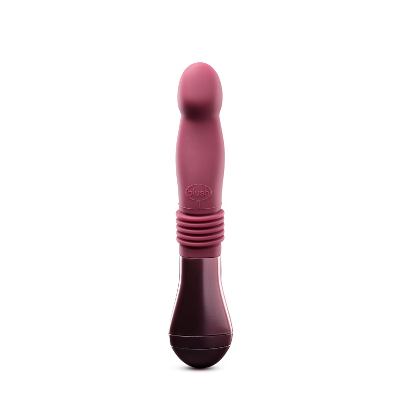 Trixie - zakrzywiony stymulator z napędem posuwistym, skok 3,1 cm, długość całkowita 25,4 cm - 9