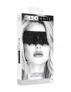 Lace Mask - With Elastic Straps - Maski i kaptury - 1