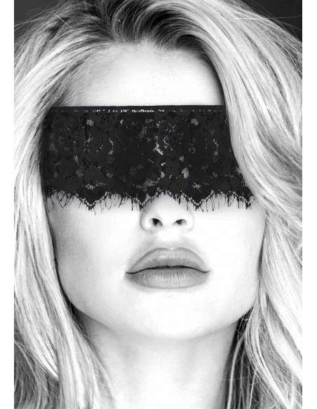 Lace Mask - With Elastic Straps - Maski i kaptury - 3