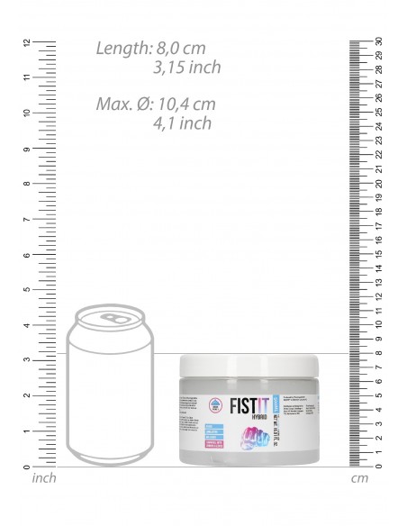 Żel do fistingu - Fist It - Hybrid - 500 ml - Lubrykanty do seksu analnego - 7