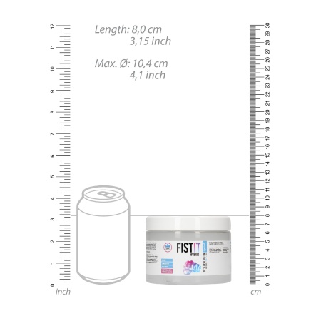 Żel do fistingu - Fist It - Hybrid - 500 ml - 7