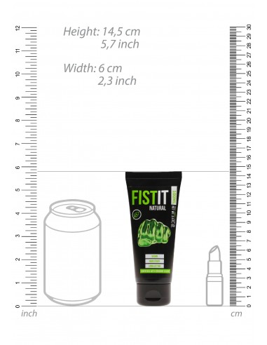 Żel do fistingu - Fist It - Natural - 100 ml - Lubrykanty do seksu analnego - 5