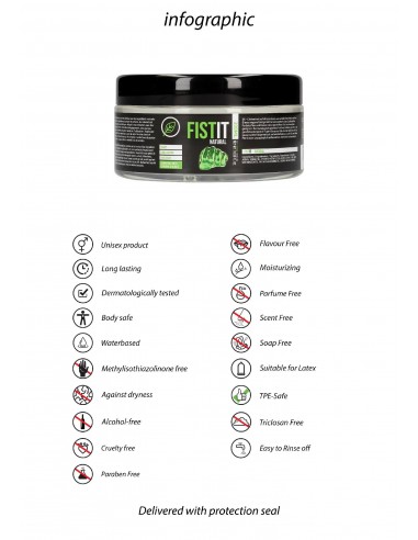 Żel do fistingu - Fist It - Natural - 300 ml - Lubrykanty do seksu analnego - 8