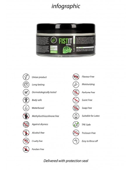 Żel do fistingu - Fist It - Natural - 300 ml - Lubrykanty do seksu analnego - 8